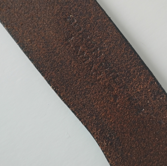 Genuine Leather Belt Classic Cowboy Western Bohemian Southwestern Size S/M - Picture 12 of 12